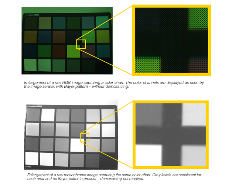 如何選擇黑白相機(jī)和彩色相機(jī)